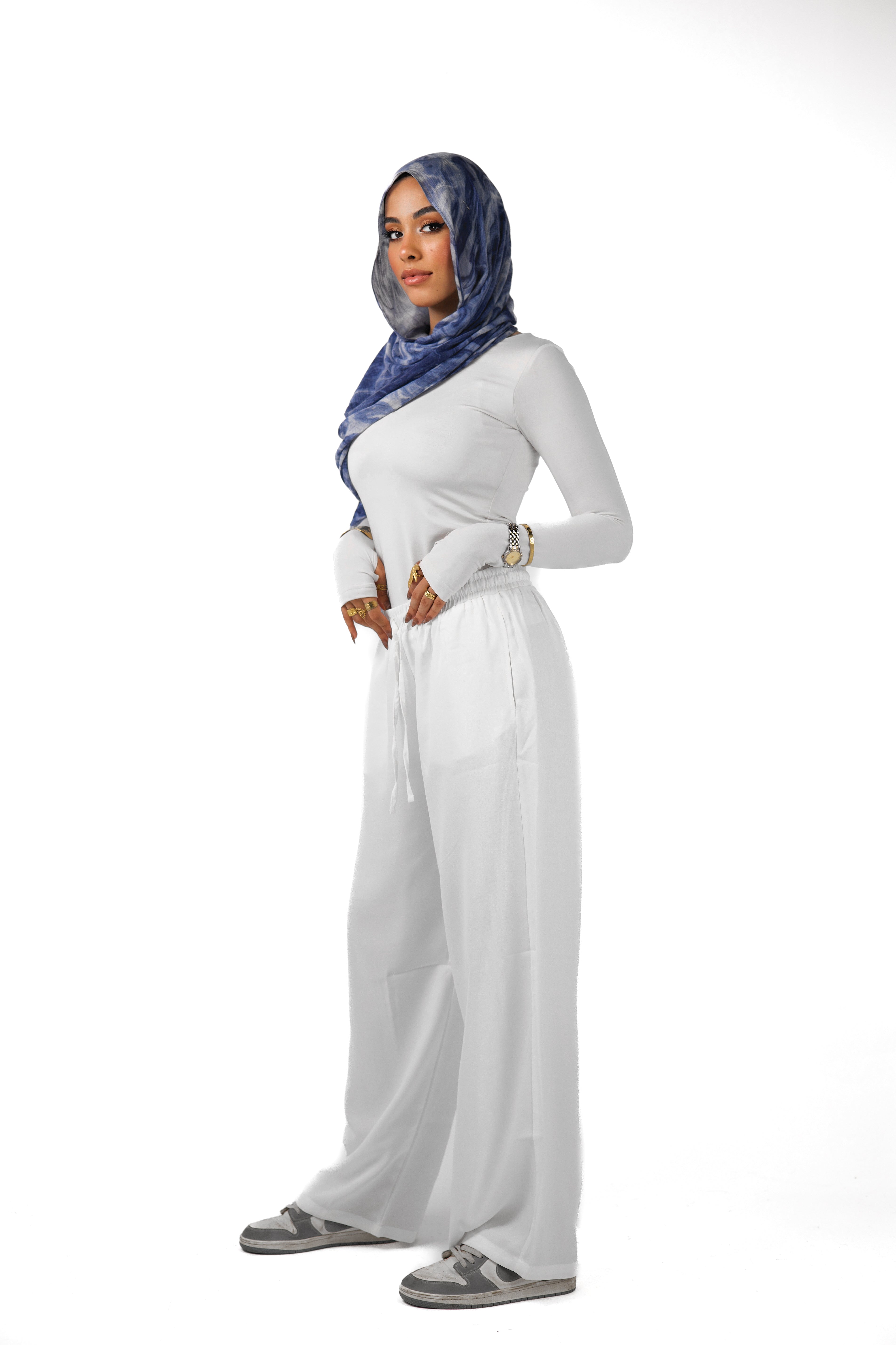White Linen Pant (See-Through)