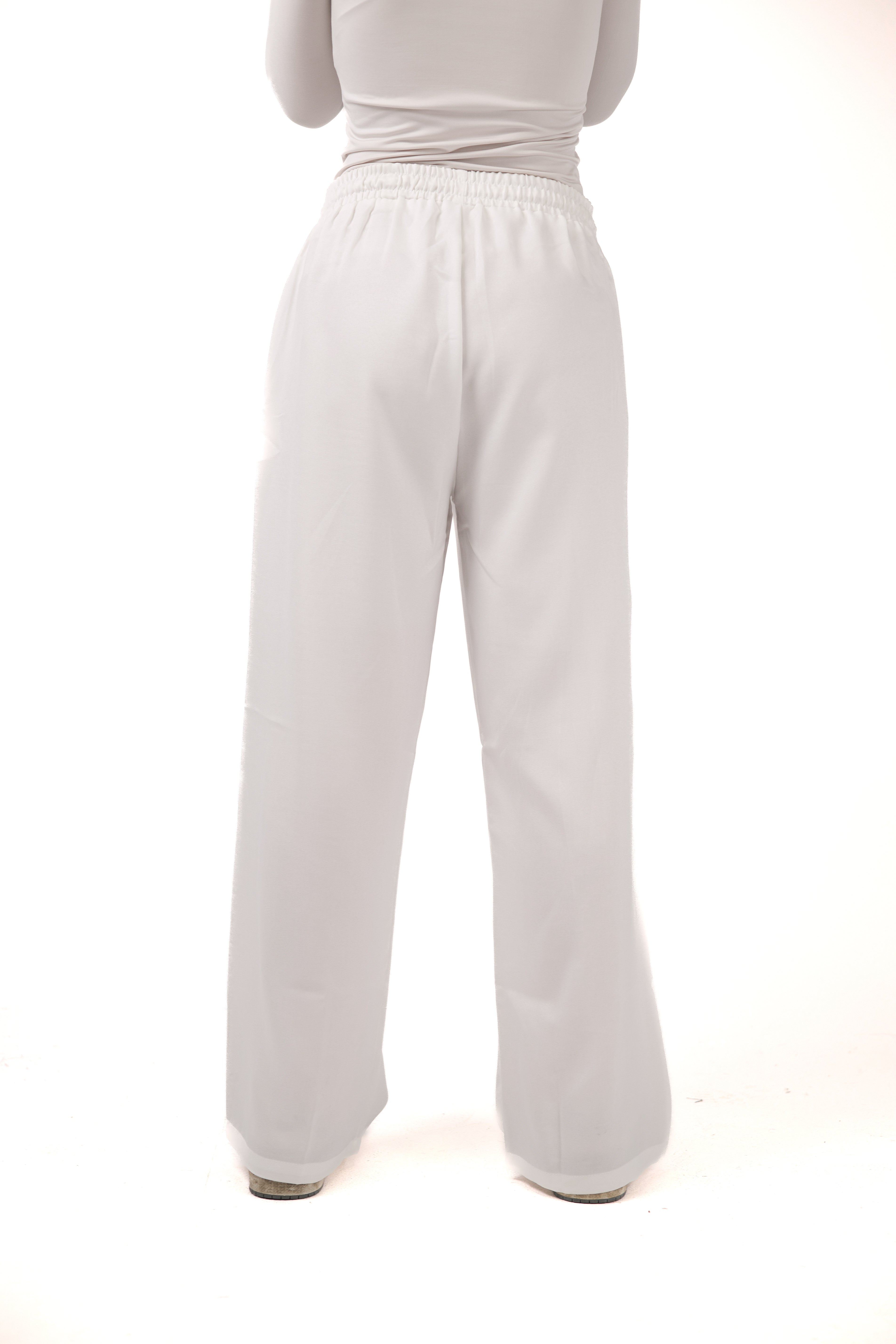 White Linen Pant (See-Through)