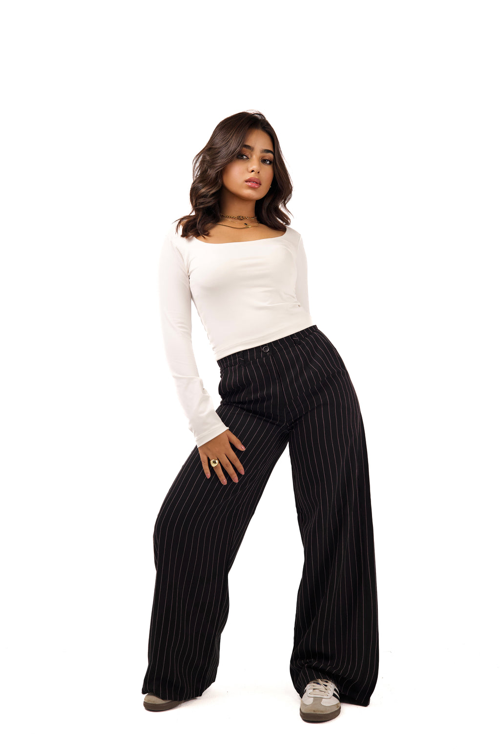 Pinstripe Pants