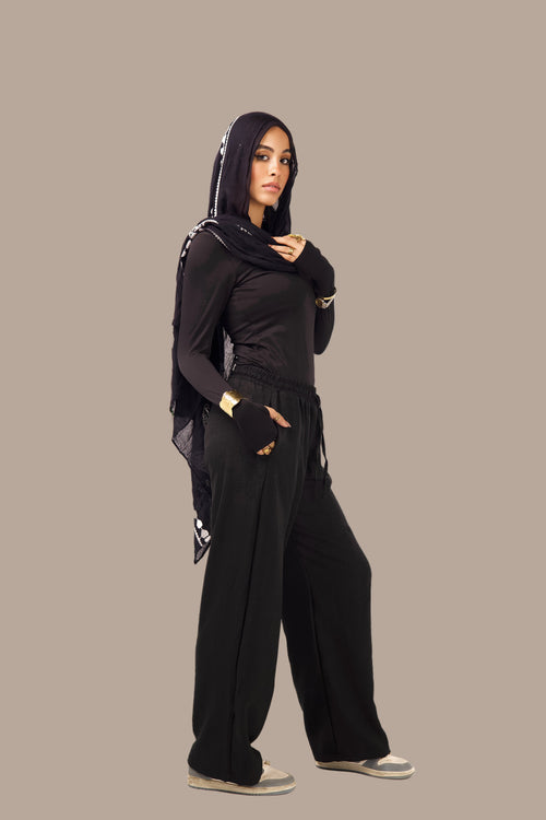 Black Linen Pants