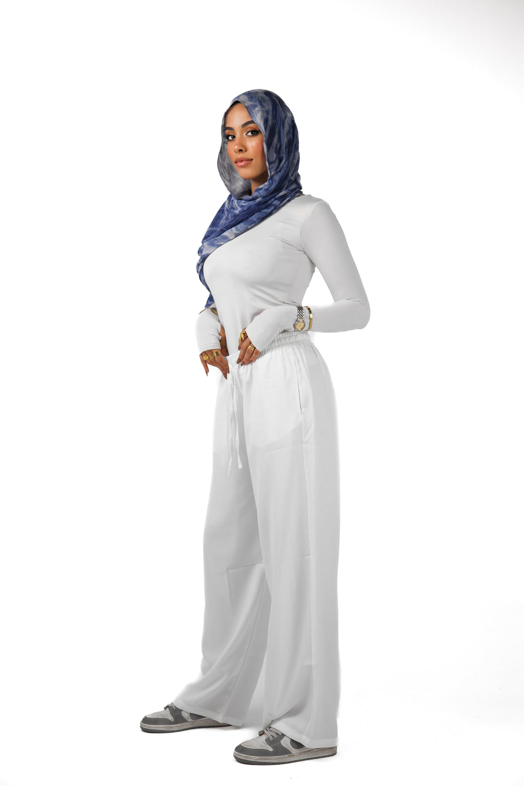 White Linen Pant (See-Through)