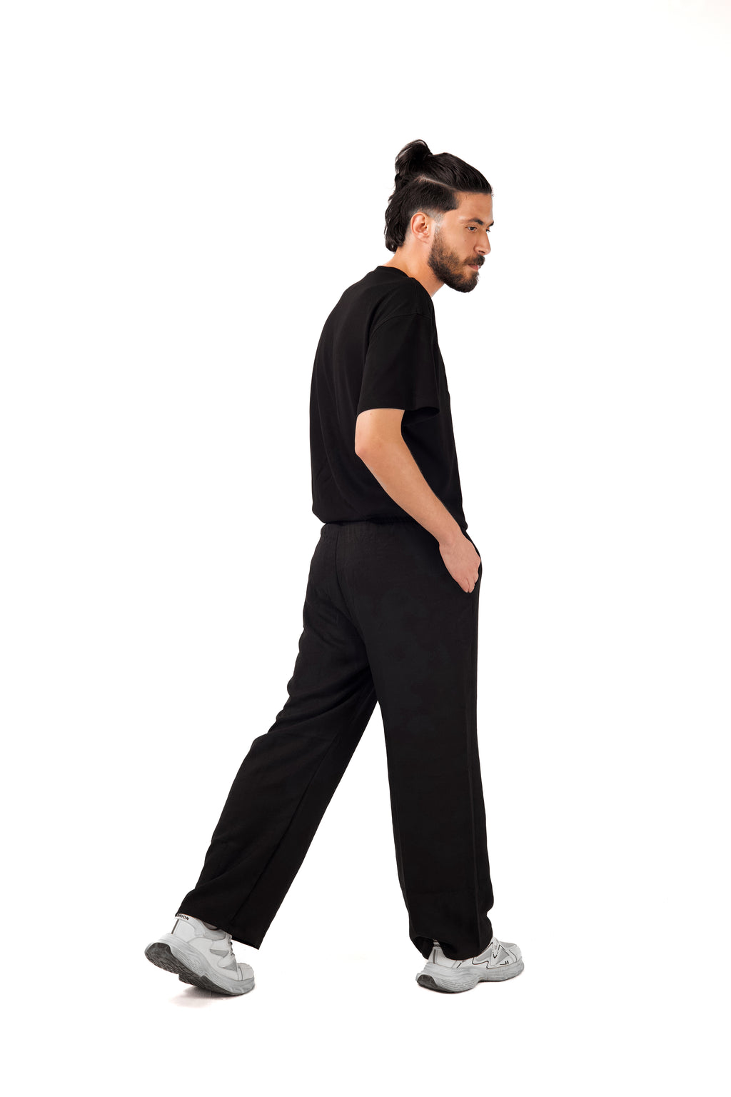 Black Linen Pants