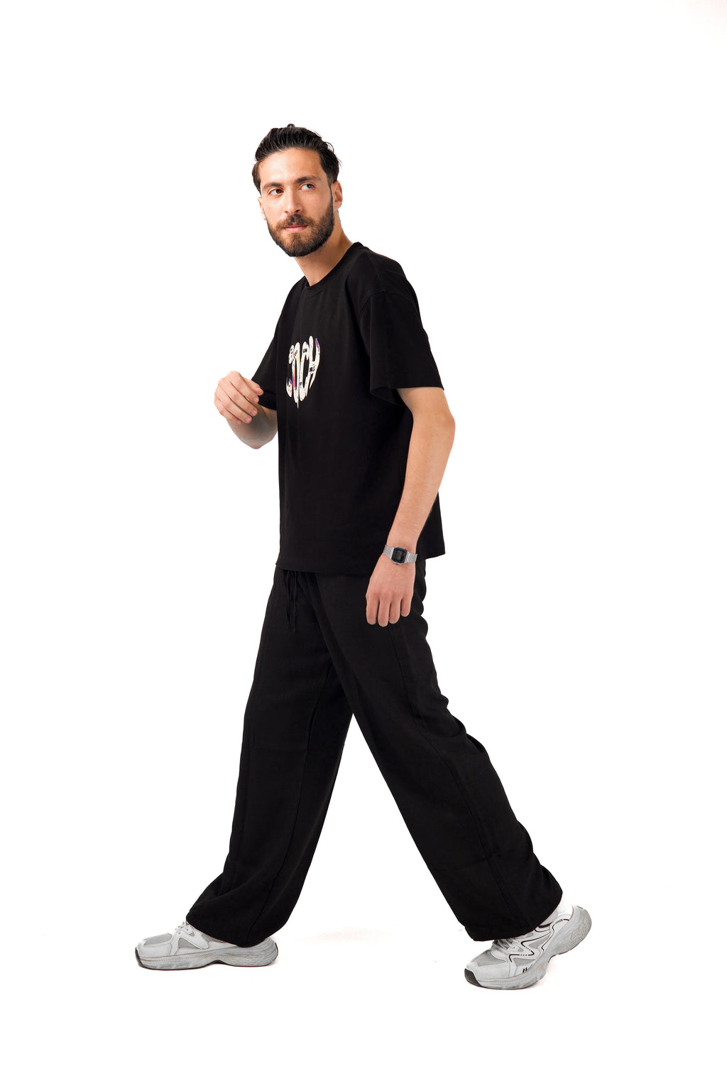 Black Linen Pants