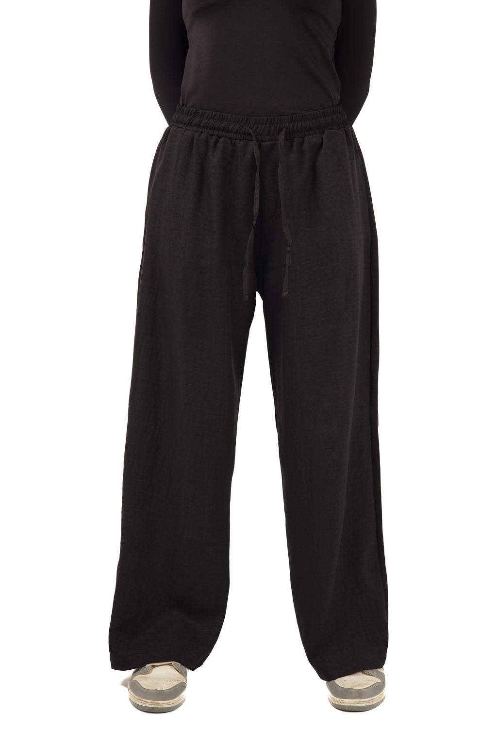 Black Linen Pant