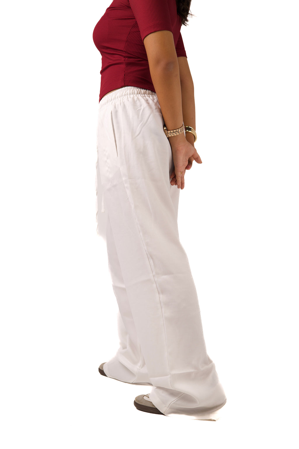 White Linen Pant (See-Through)
