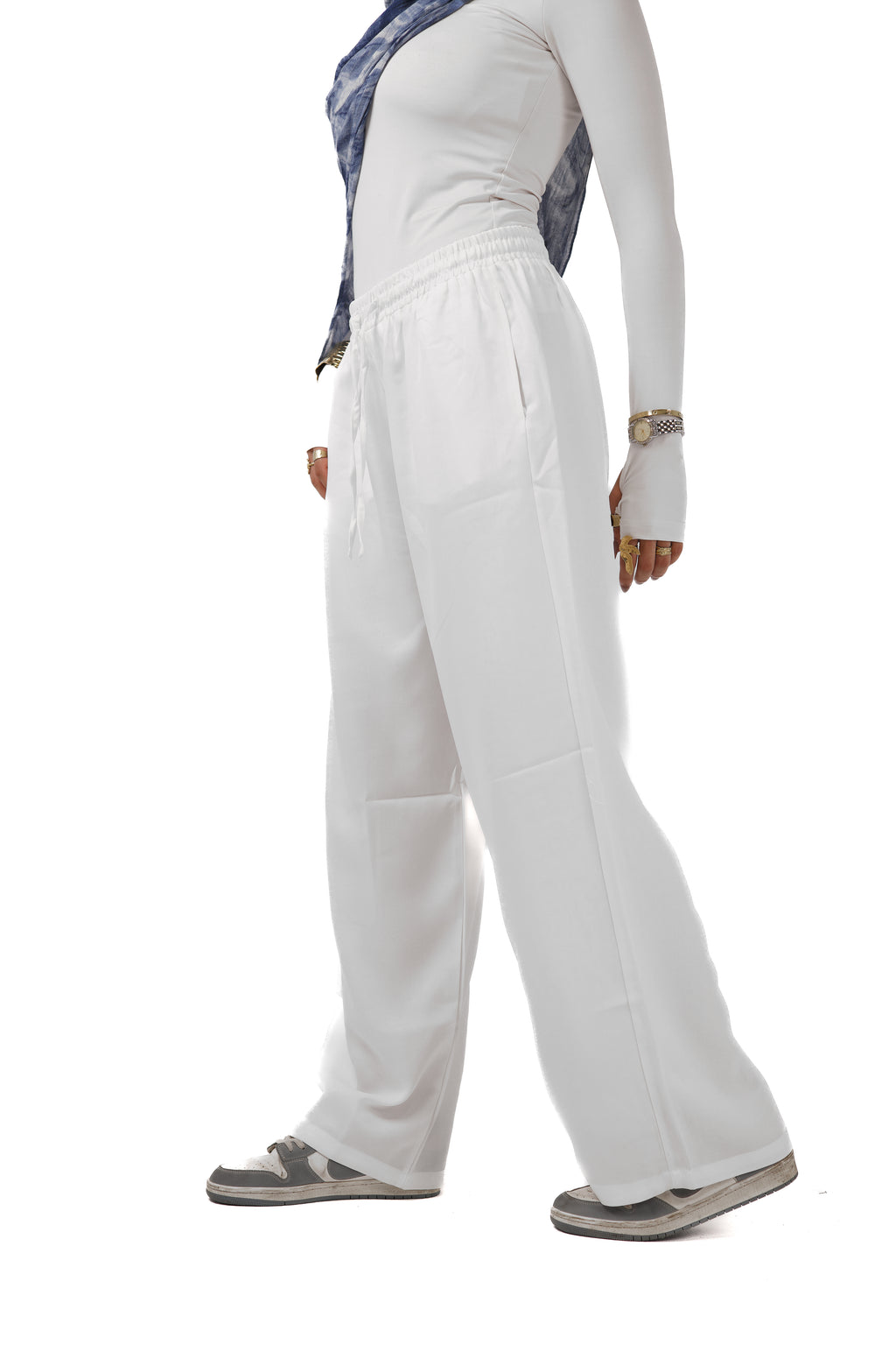 White Linen Pant (See-Through)