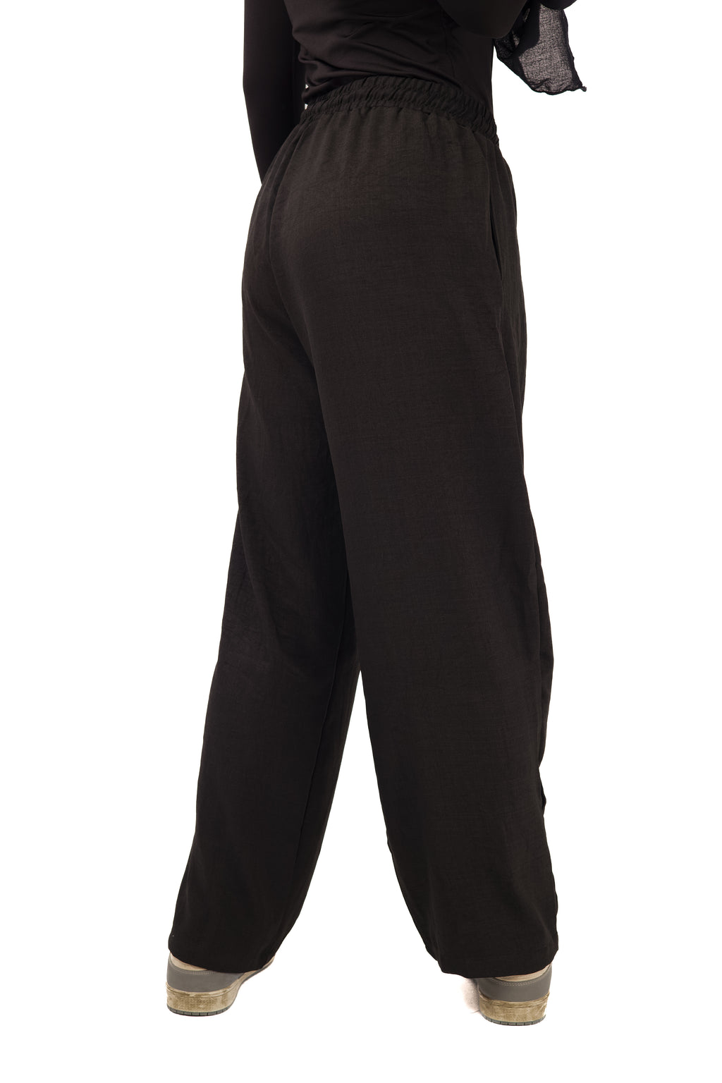 Black Linen Pant