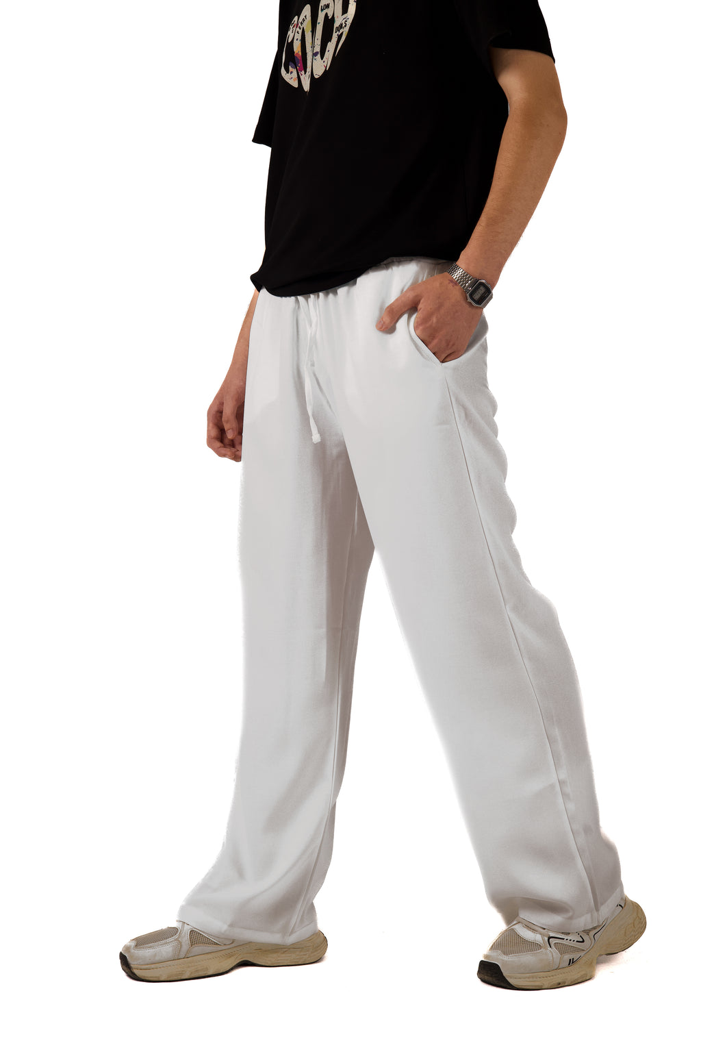 White Linen Pant (See-Through)
