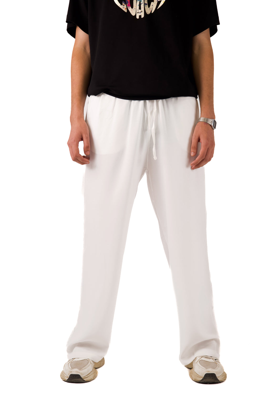 White Linen Pant (See-Through)