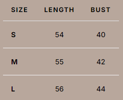 Size guide